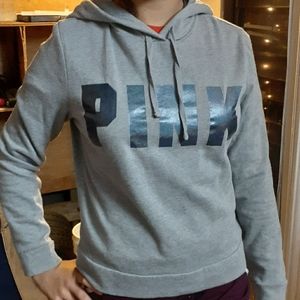 Gray PINK hoody